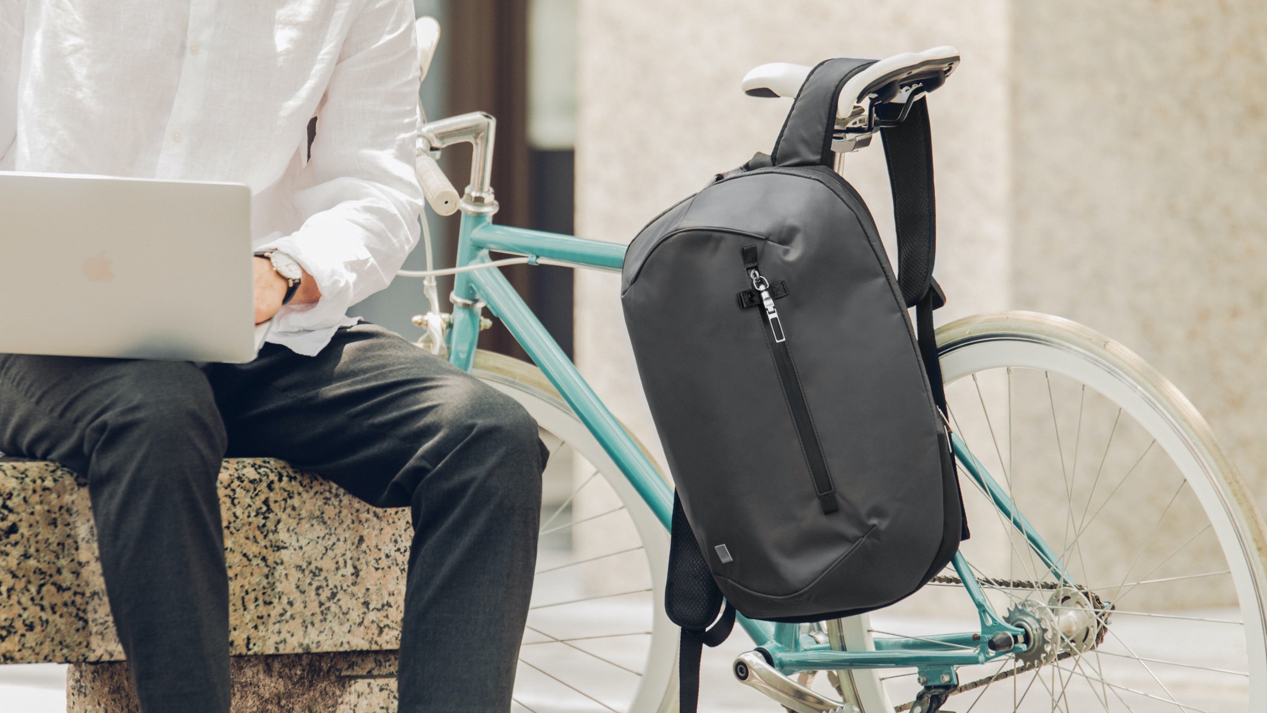 MOSHI Bags Hexa Backpack sac à dos Forest Green ordinateur 15 pouces