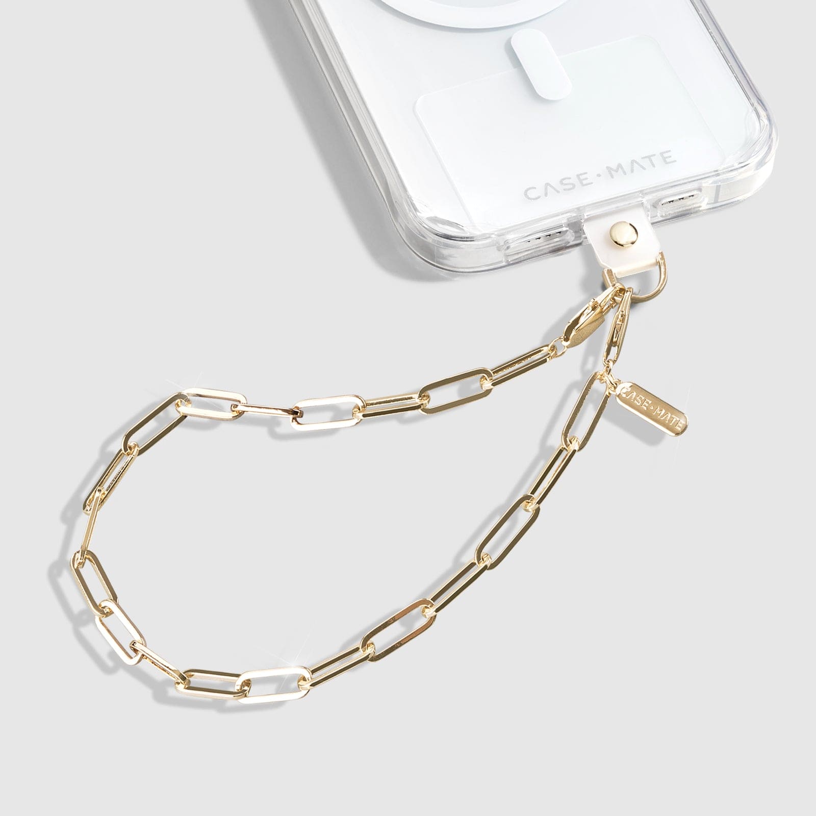 CASE-MATE Phone Accessories Gold Link Chain Phone Charm dragonne téléphone Gold Link