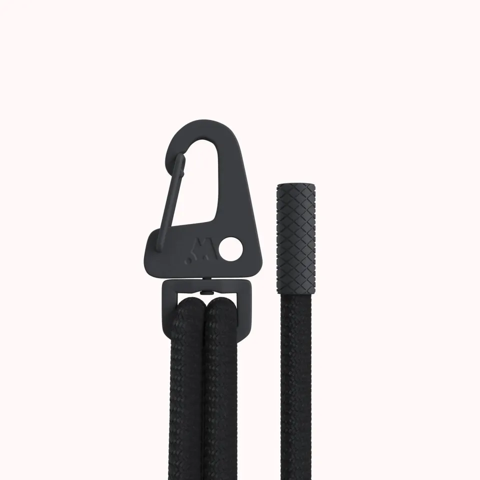 MoneyWalkie Accessoires Le cordon tour de cou noir ou beige