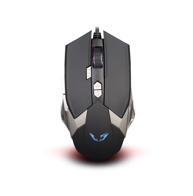 WE GAMIUM souris gamer filaire noire argent 8 boutons 4 niveaux DPI