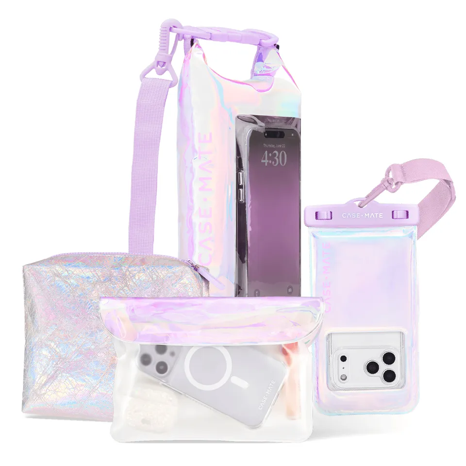 CASE-MATE Bundles The Waterproof Set - Soap Bubble kit étanche