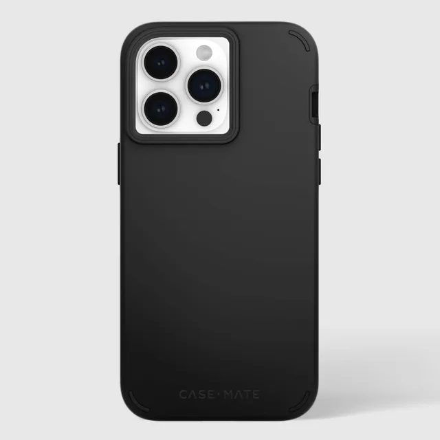 CASE-MATE Phone Cases Tough Duo coque iPhone 15 Pro Max noire