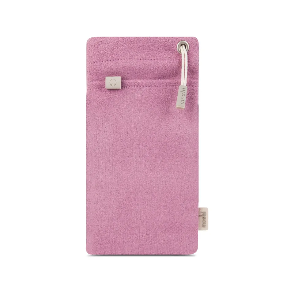 Moshi Sleeves iPouch Plus étui téléphone rose microfibre