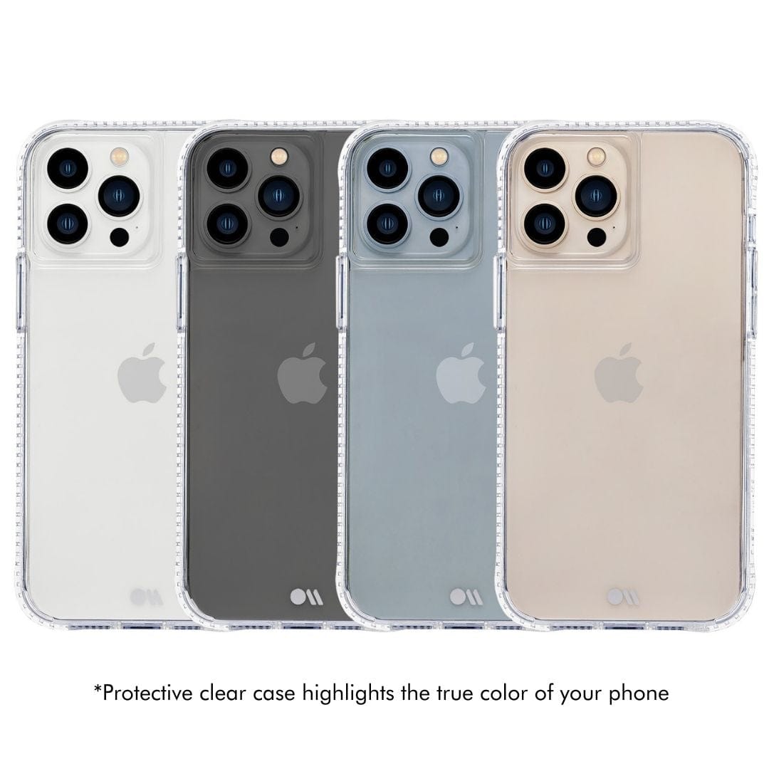 CASE-MATE Phone Cases Tough Clear Plus coque iPhone 13 Pro transparente antichoc