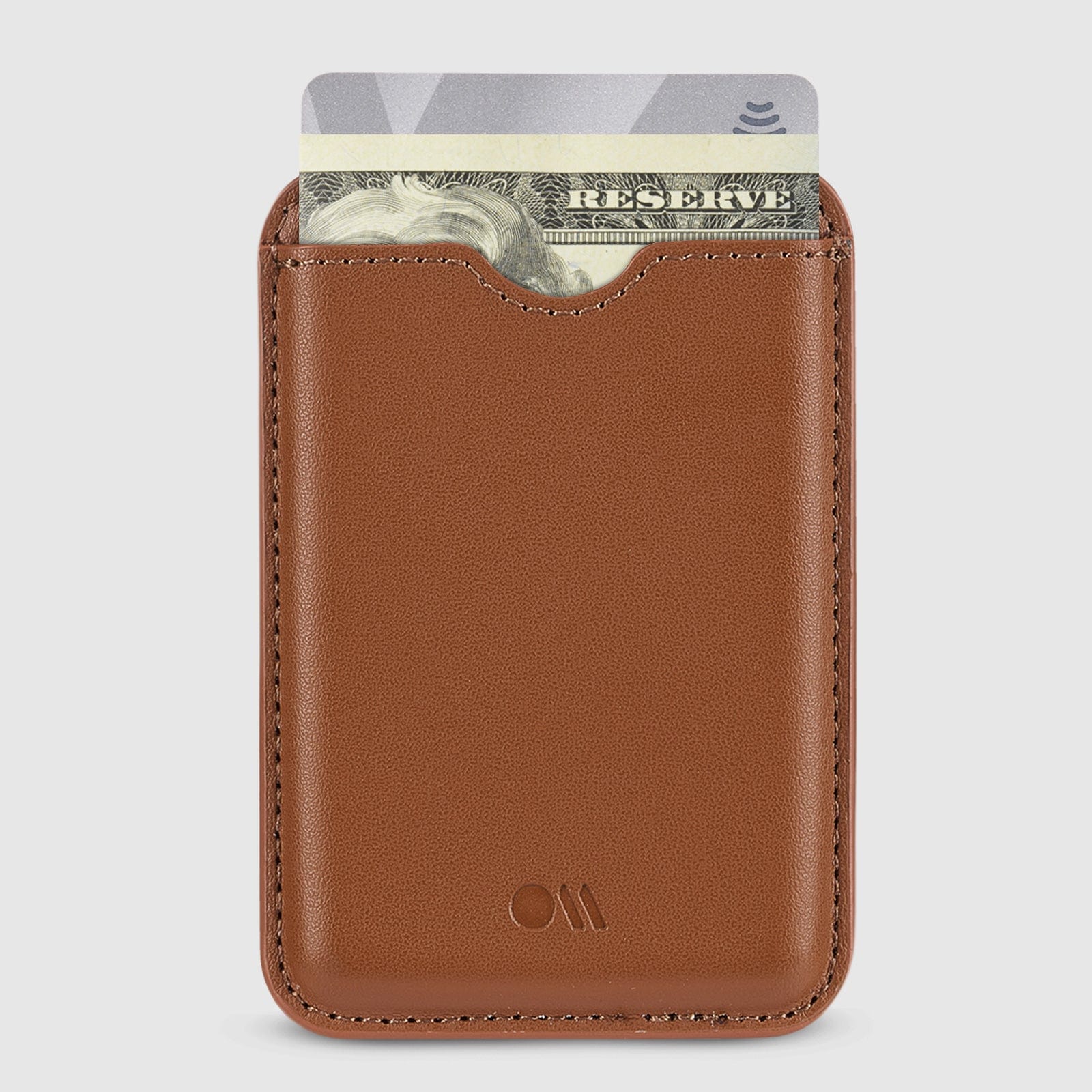 CASE-MATE MagSafe Accessories Cognac Brown MagSafe Wallet portefeuille marron