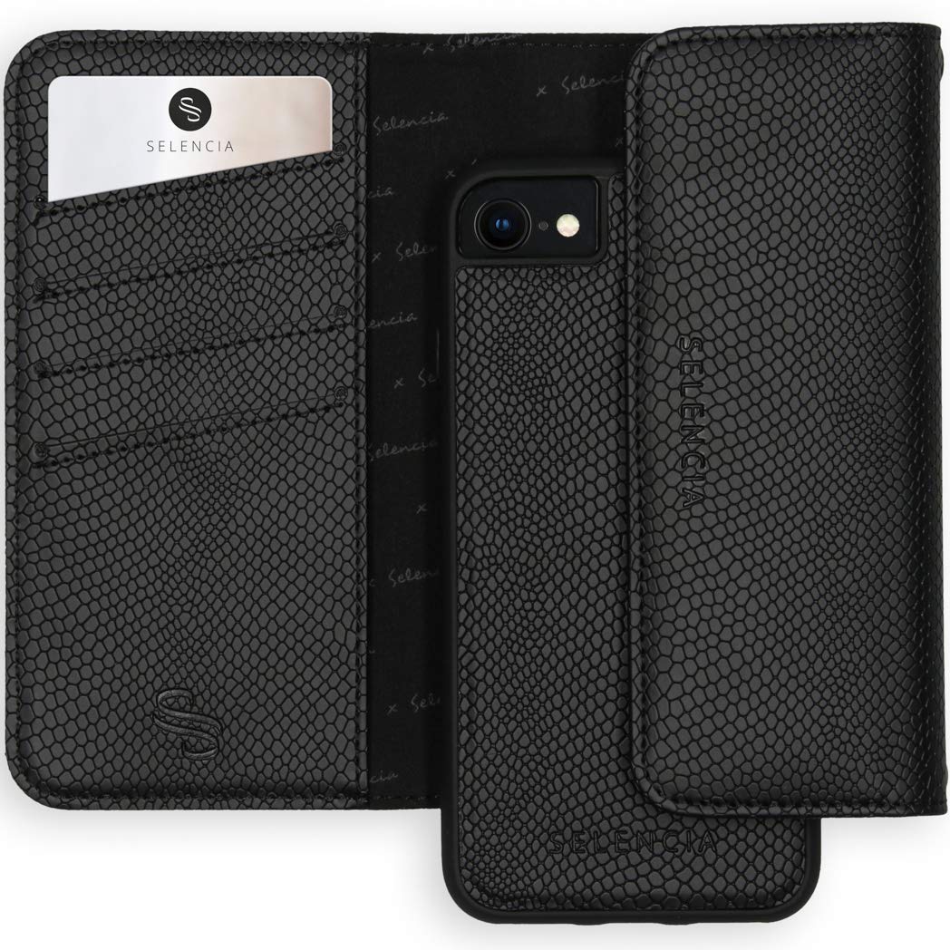 SELENCIA Tierra Pochette de protection iPhone 8/7/6(s), coque amovible