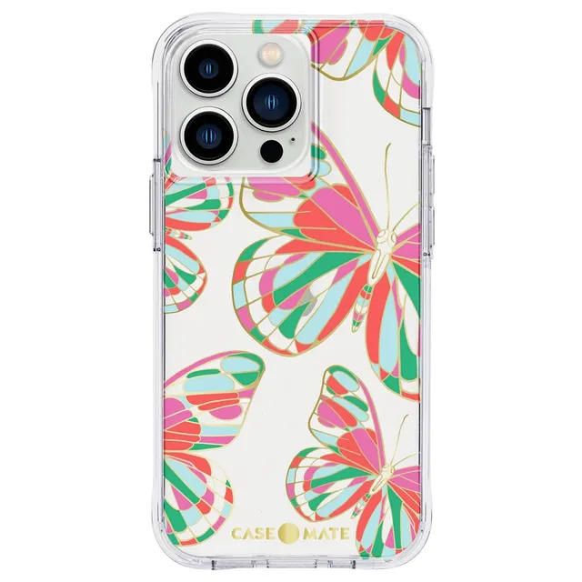 CASE-MATE Phone Cases Butterflies coque iPhone 13 Pro Butterflies antichoc
