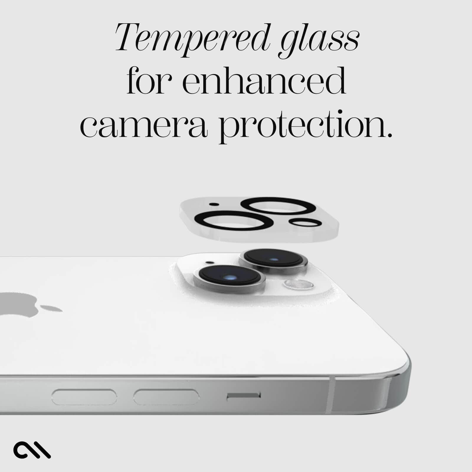 CASE-MATE Lens Protectors Glass Camera Lens Protector iPhone 15 / 15 Plus verre transparent