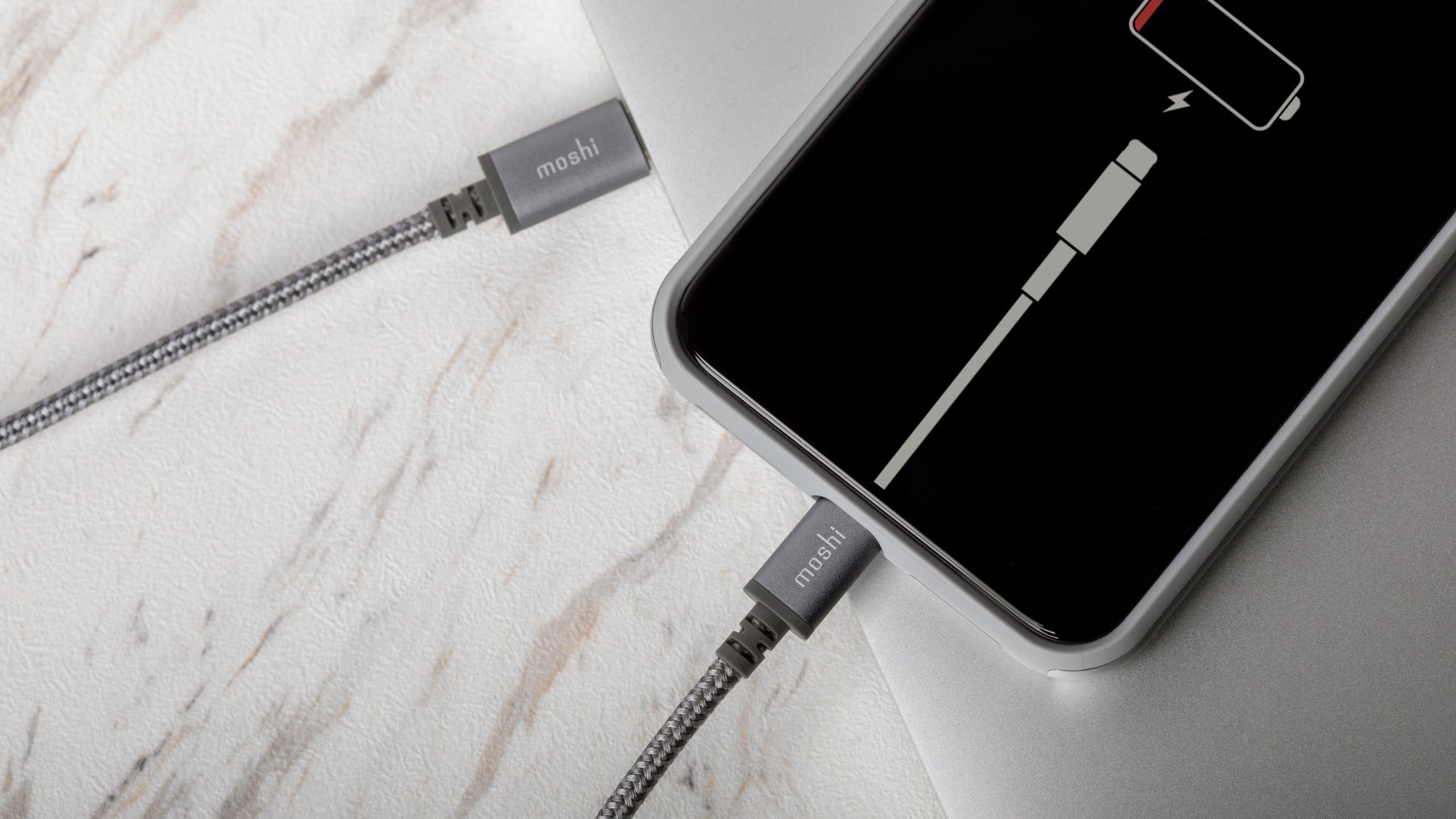 Moshi Cables and Adapters Integra câble USB-C Lightning 0,25 m charge 30 W