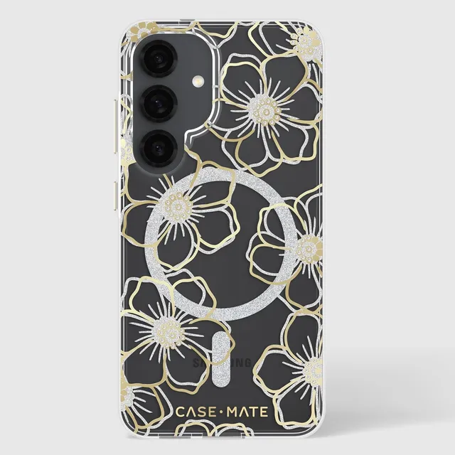 CASE-MATE Phone Cases Floral Gems with Magnet coque Galaxy S25 florale