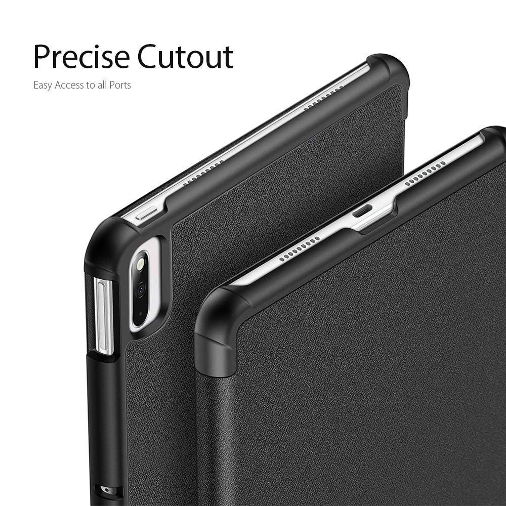Dux Ducis Domo Series coque Huawei MatePad 10.4 noire support
