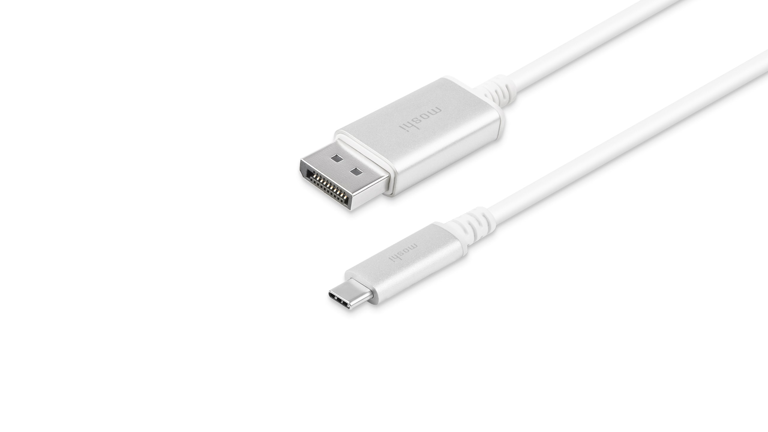 Moshi Cables and Adapters USB-C to DisplayPort Cable câble blanc 1,5 m 5K HDR