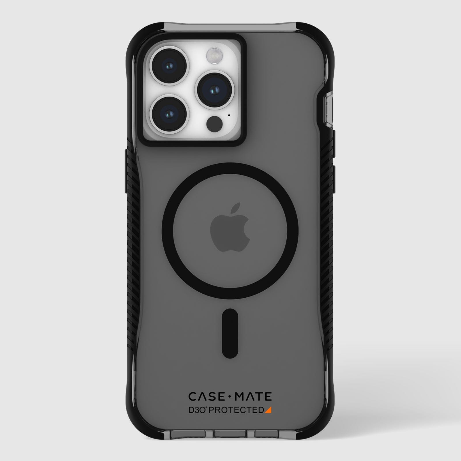 CASE-MATE Phone Cases Tough Grip D3O® Black MagSafe iPhone 15 Pro Max coque noire antichoc