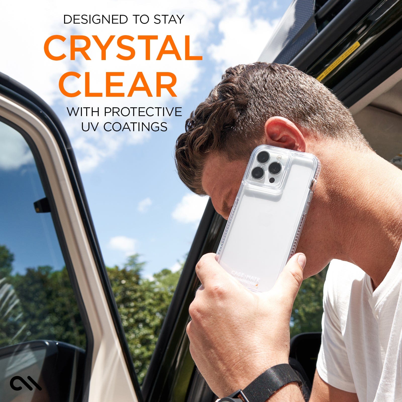 CASE-MATE Tough D3O Clear iPhone 15 Pro Max coque transparente