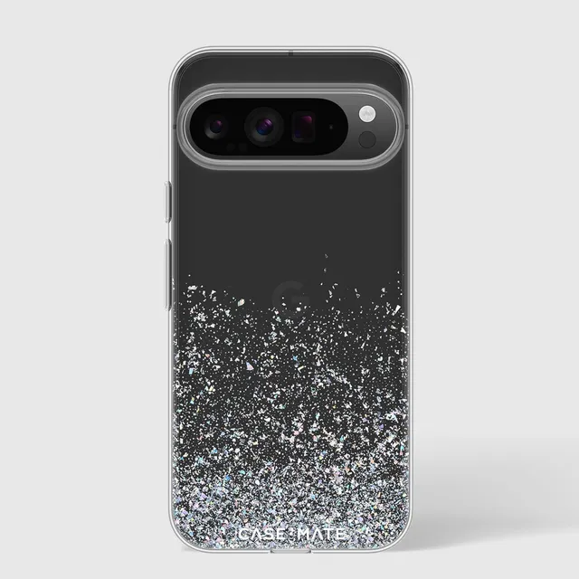 CASE-MATE Phone Cases Twinkle Ombre Disco coque Pixel 9 Pro XL paillettes
