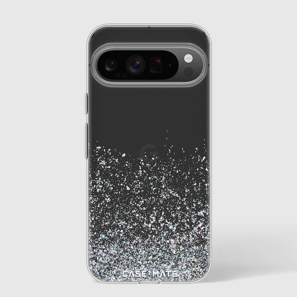 CASE-MATE Phone Cases Twinkle Ombre Disco coque Pixel 9 Pro XL paillettes