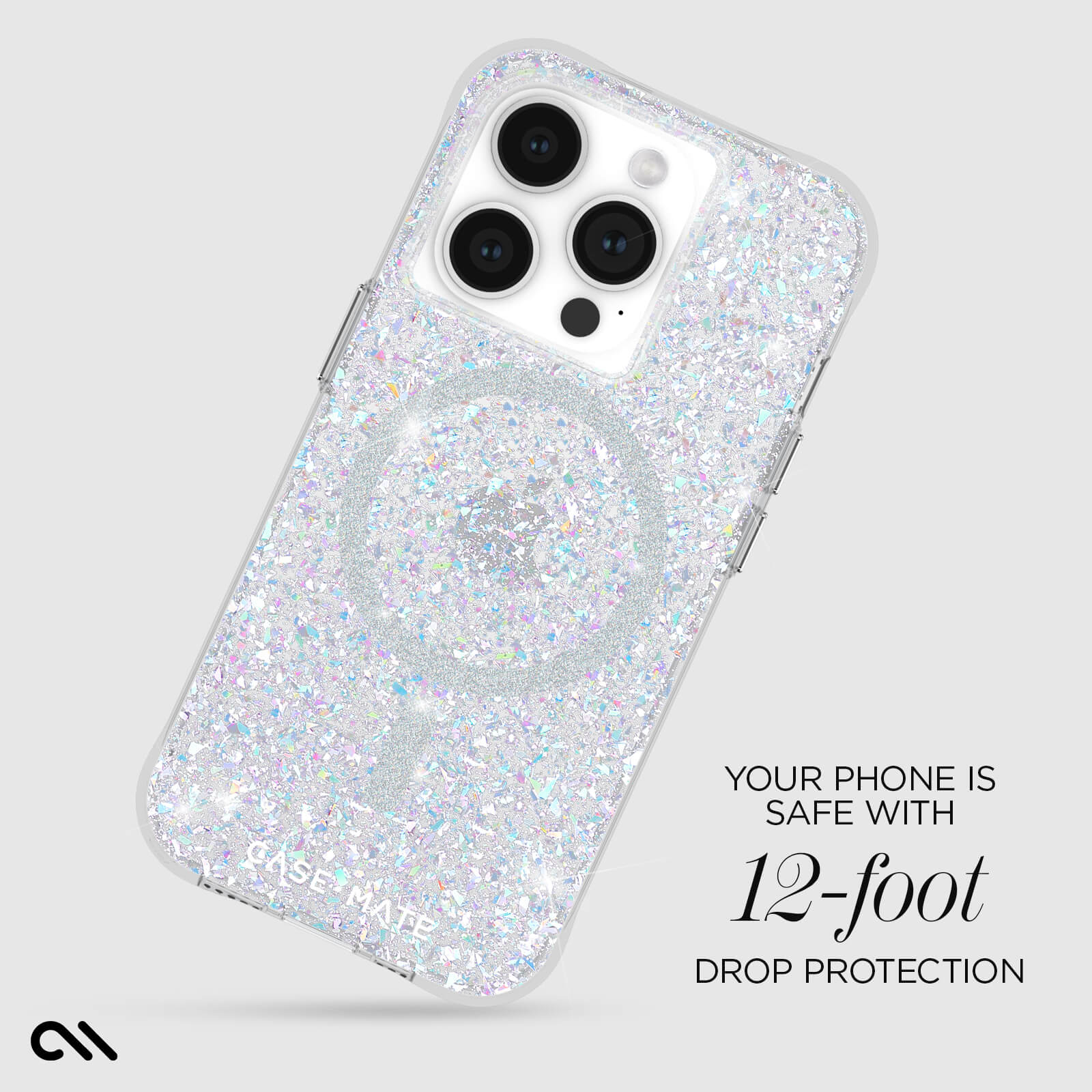 CASE-MATE Phone Cases Twinkle Disco MagSafe coque iPhone 15 Pro