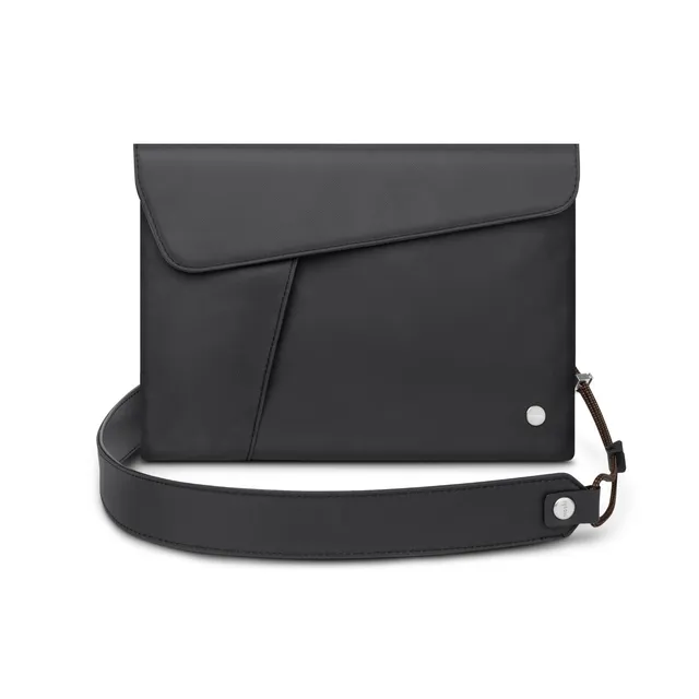 MOSHI Bags Aro Slim Crossbody Bag sacoche vert forêt, jusqu’à 11 pouces