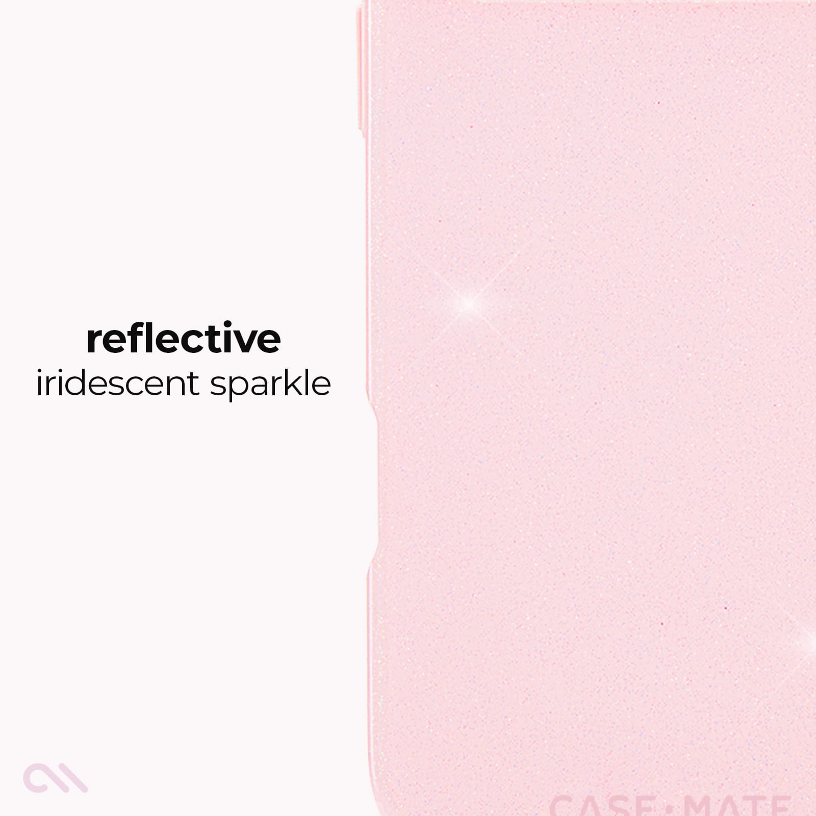 CASE-MATE Phone Cases iPhone 18 Pro coque Sheer Twinkle Silver