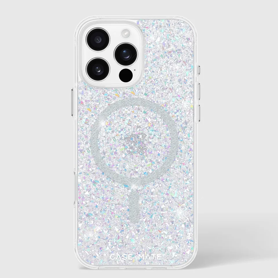 CASE-MATE Phone Cases Twinkle Disco MagSafe coque irisée