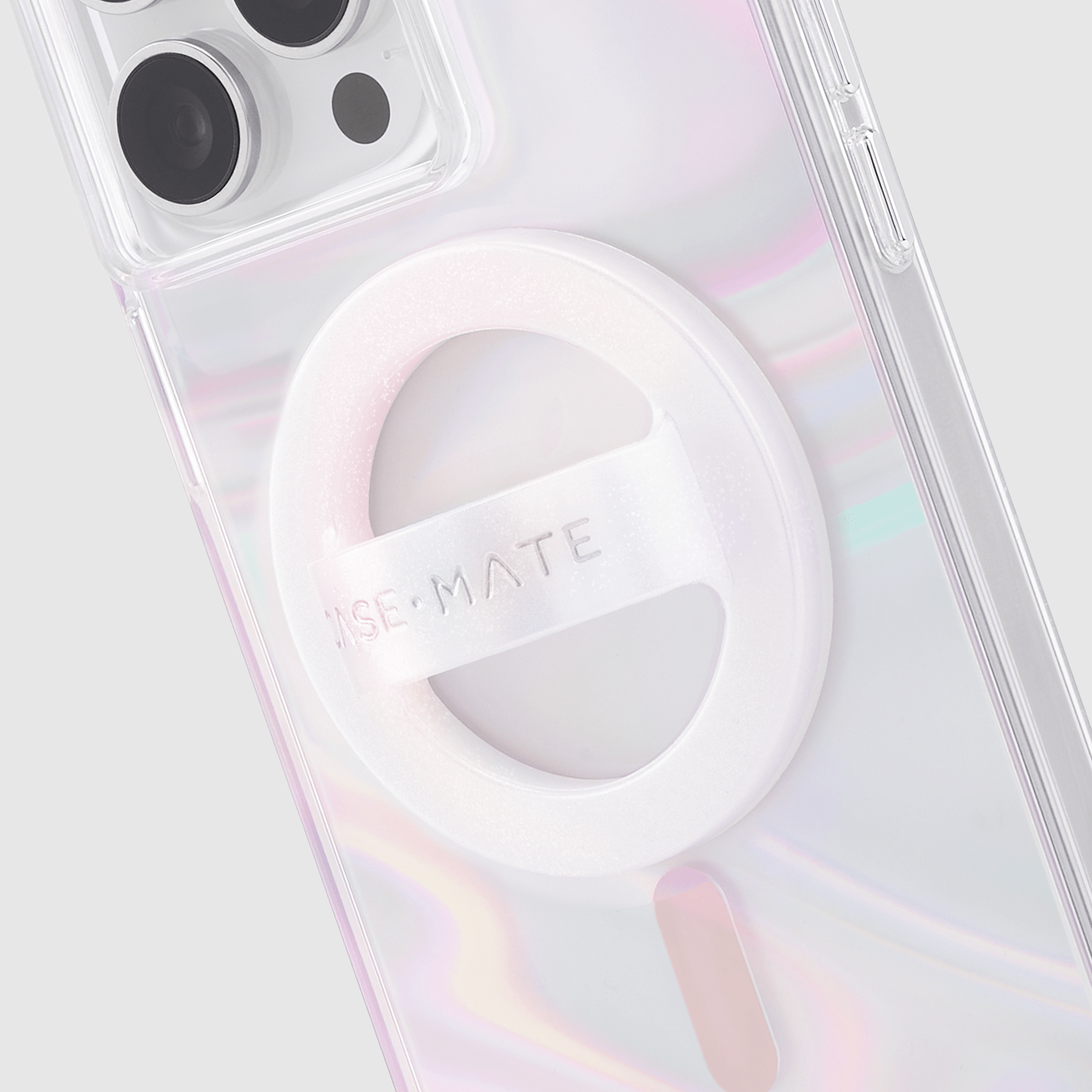 CASE-MATE MagSafe Accessories MagSafe Loop Grip poignée téléphone irisée