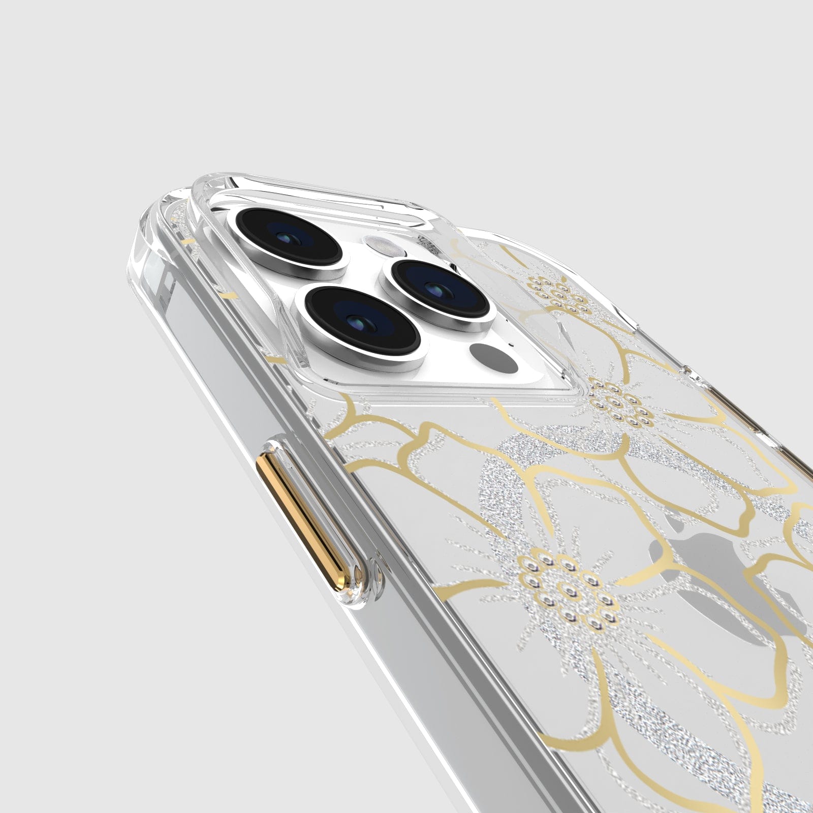 CASE-MATE Phone Cases Floral Gems MagSafe coque iPhone 15 Pro à fleurs