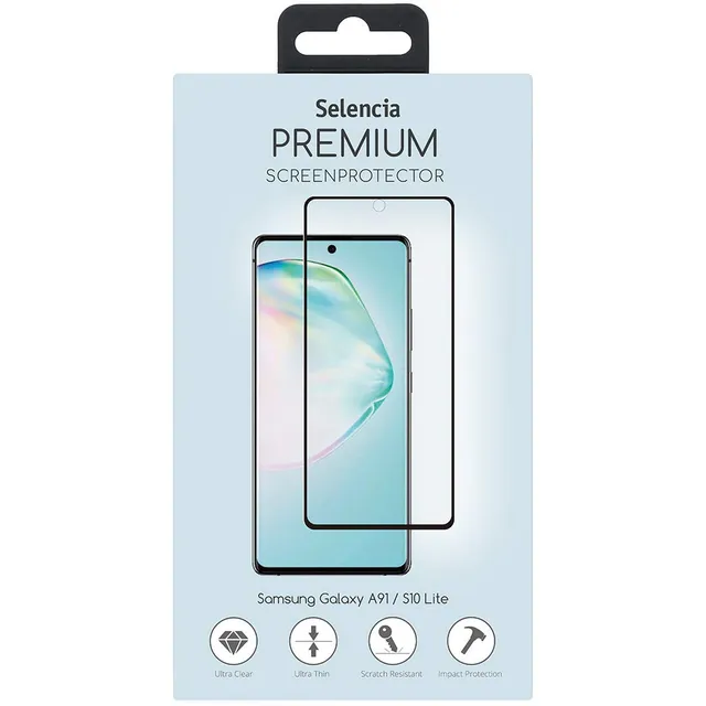 SELENCIA Galaxy S10 Lite verre trempé ultra fin 9H