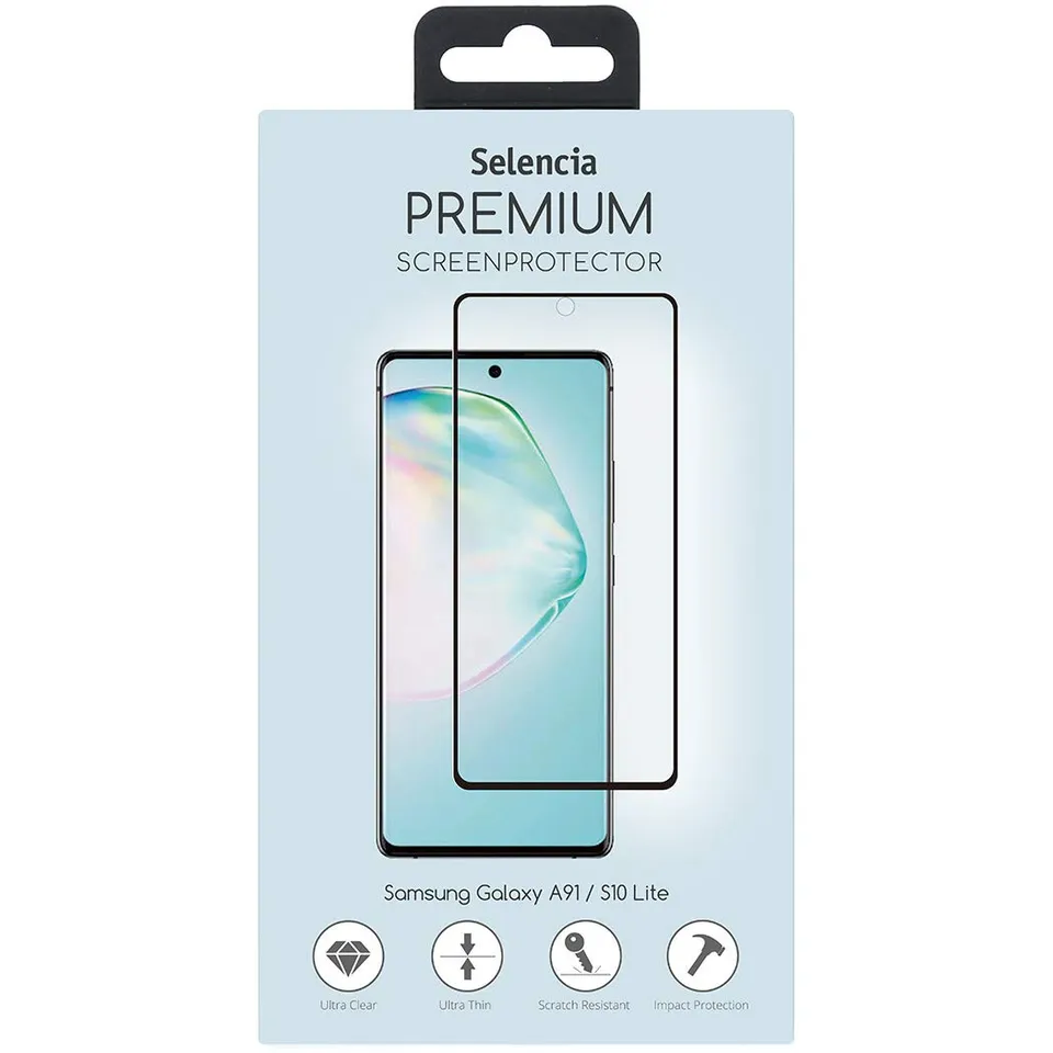 SELENCIA Galaxy S10 Lite verre trempé ultra fin 9H
