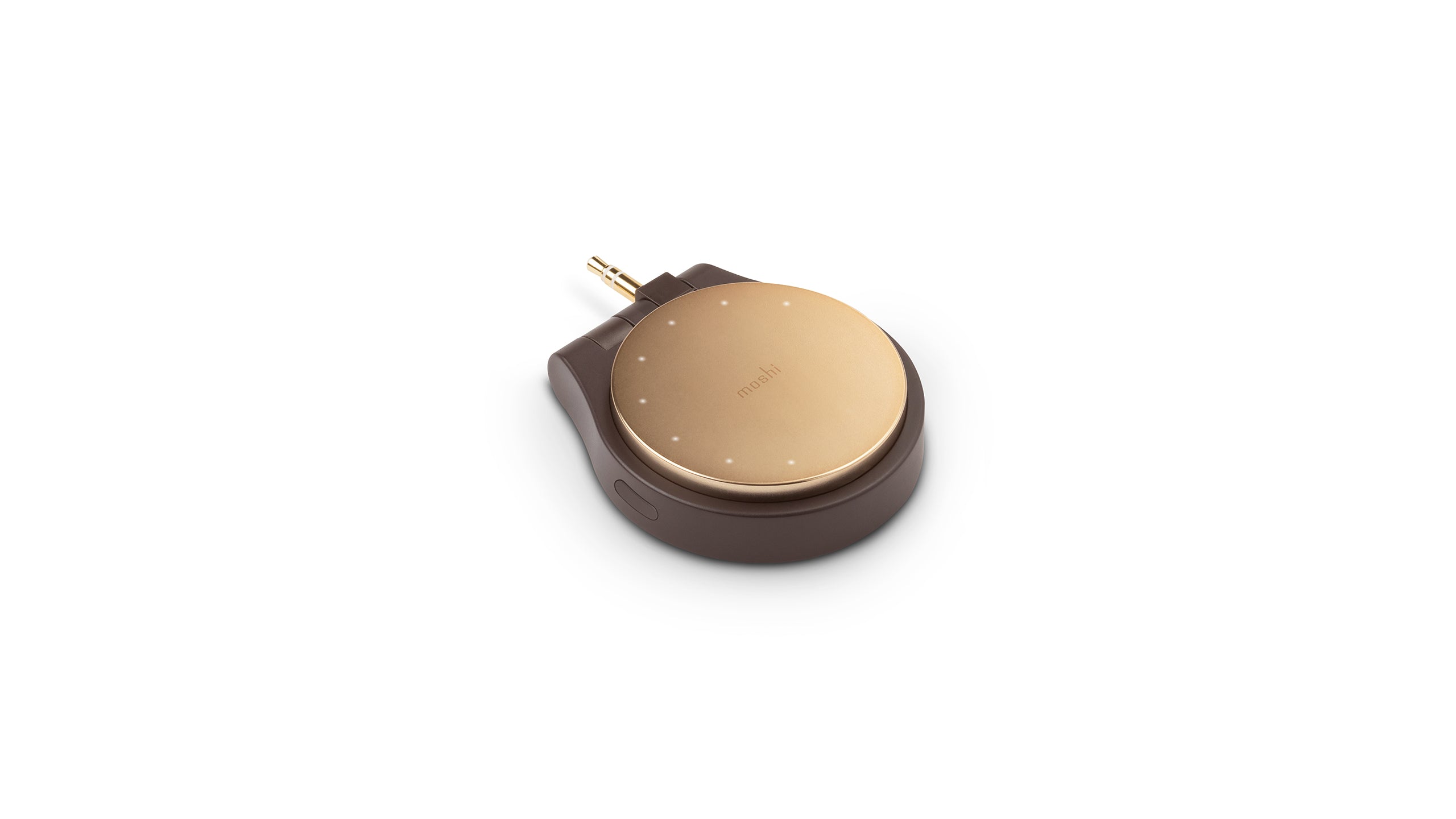 Moshi Audio Orbito BT TX adaptateur audio Bluetooth Titan Gold