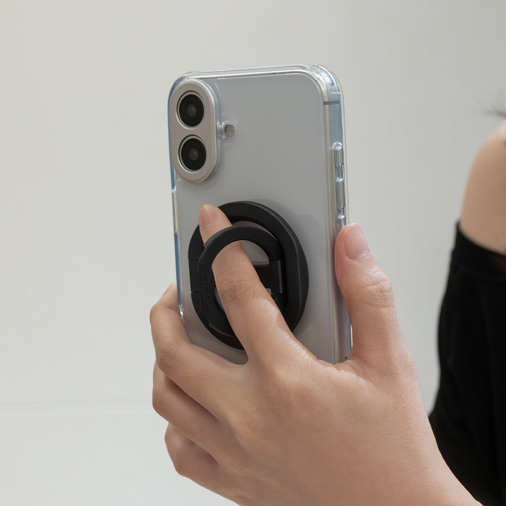 Moshi Accessories Magnetic Ring Stand support magnétique Starry Gray réglable