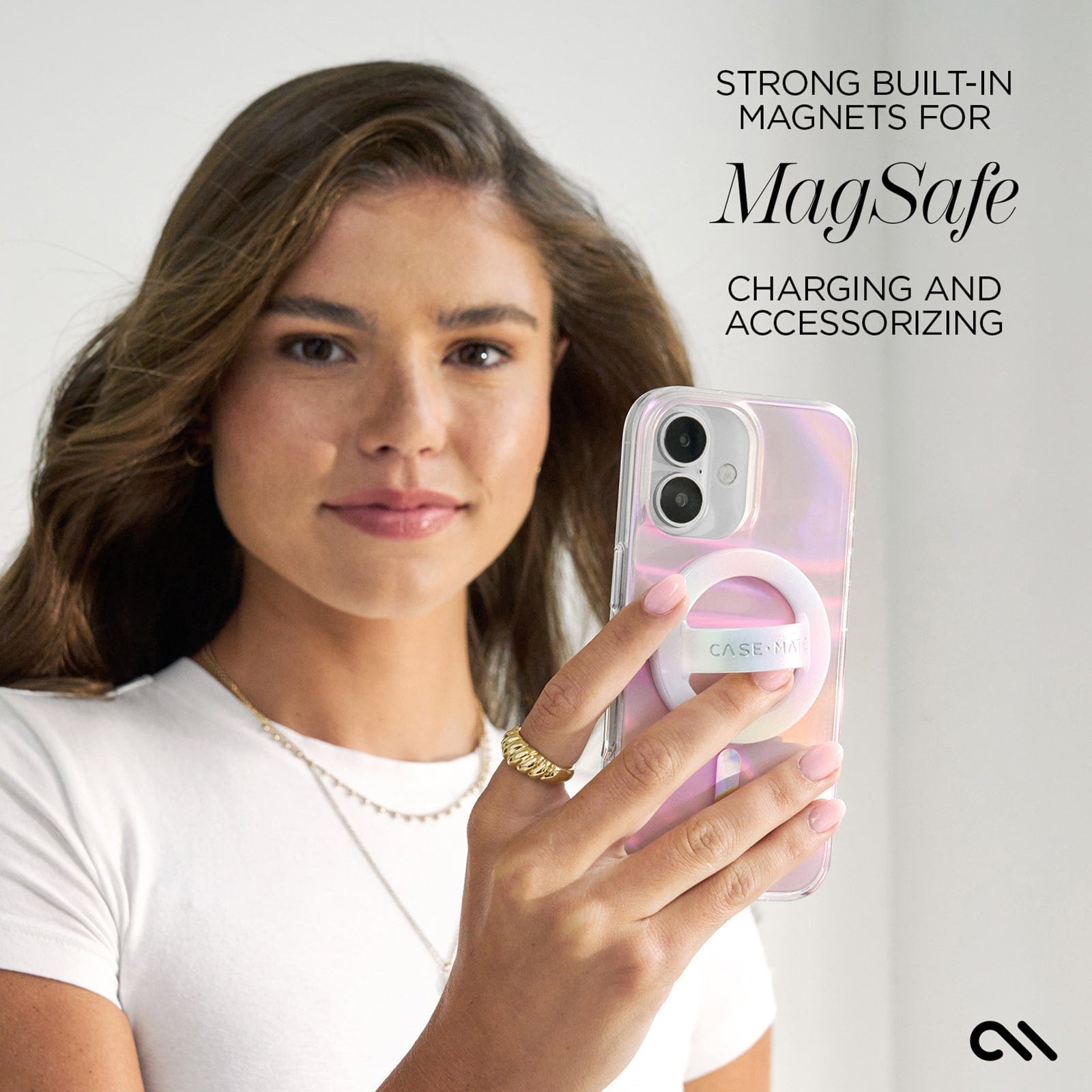 CASE-MATE Phone Cases Soap Bubble MagSafe coque irisée iPhone 16 Plus