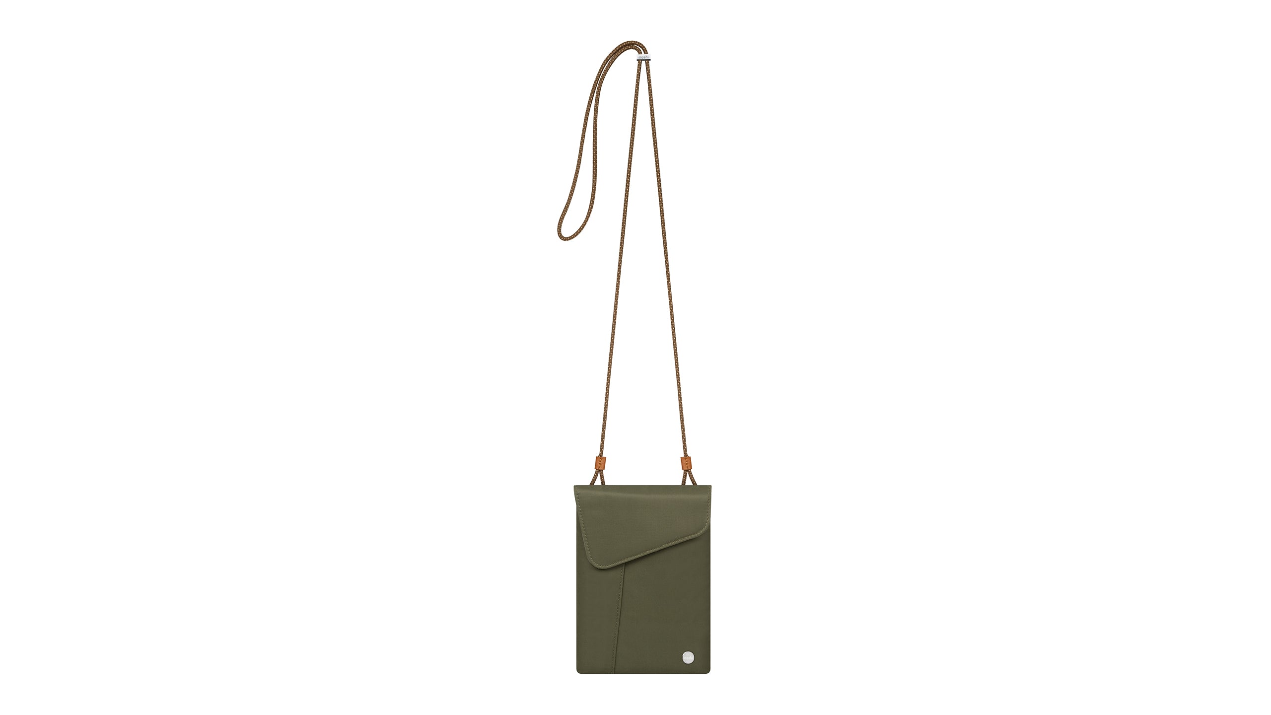 Moshi Bags Aro Mini Slim Crossbody Bag sac bandoulière Forest Green RFID