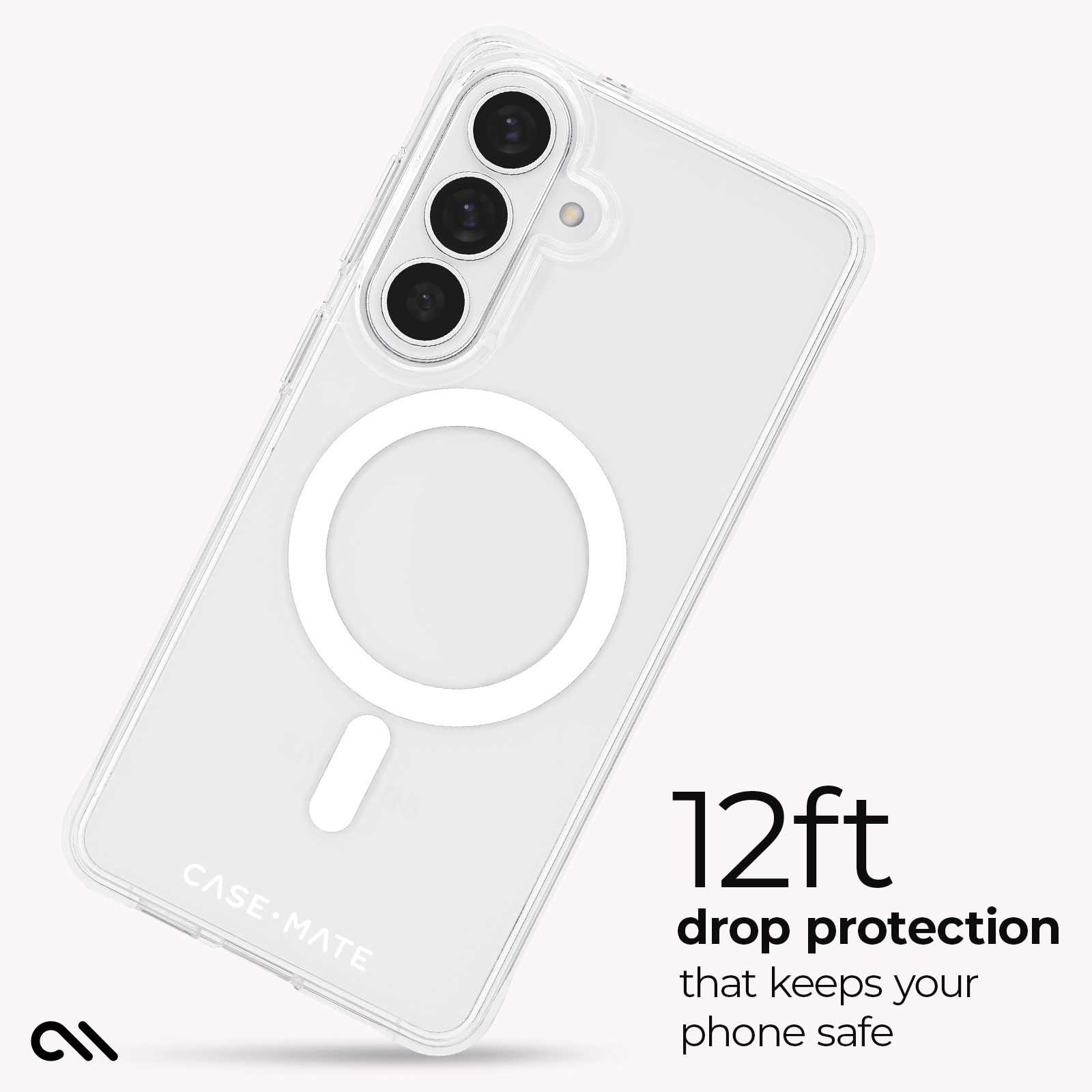CASE-MATE Phone Cases Tough Clear with Magnet coque Galaxy S26+ transparente