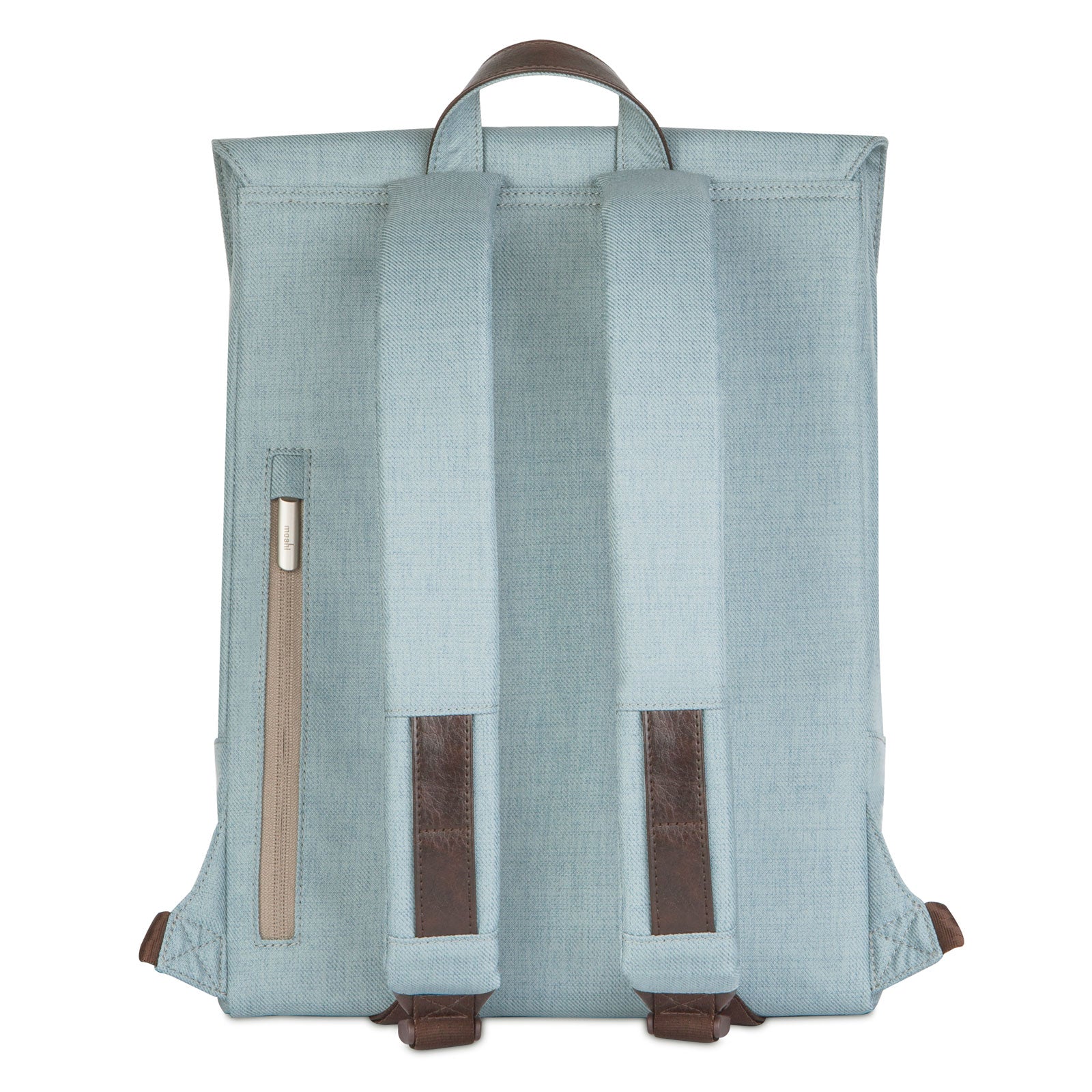 MOSHI Bags Helios Lite Slim Laptop Backpack sac à dos Herringbone Gray 13 pouces résistant aux intempéries