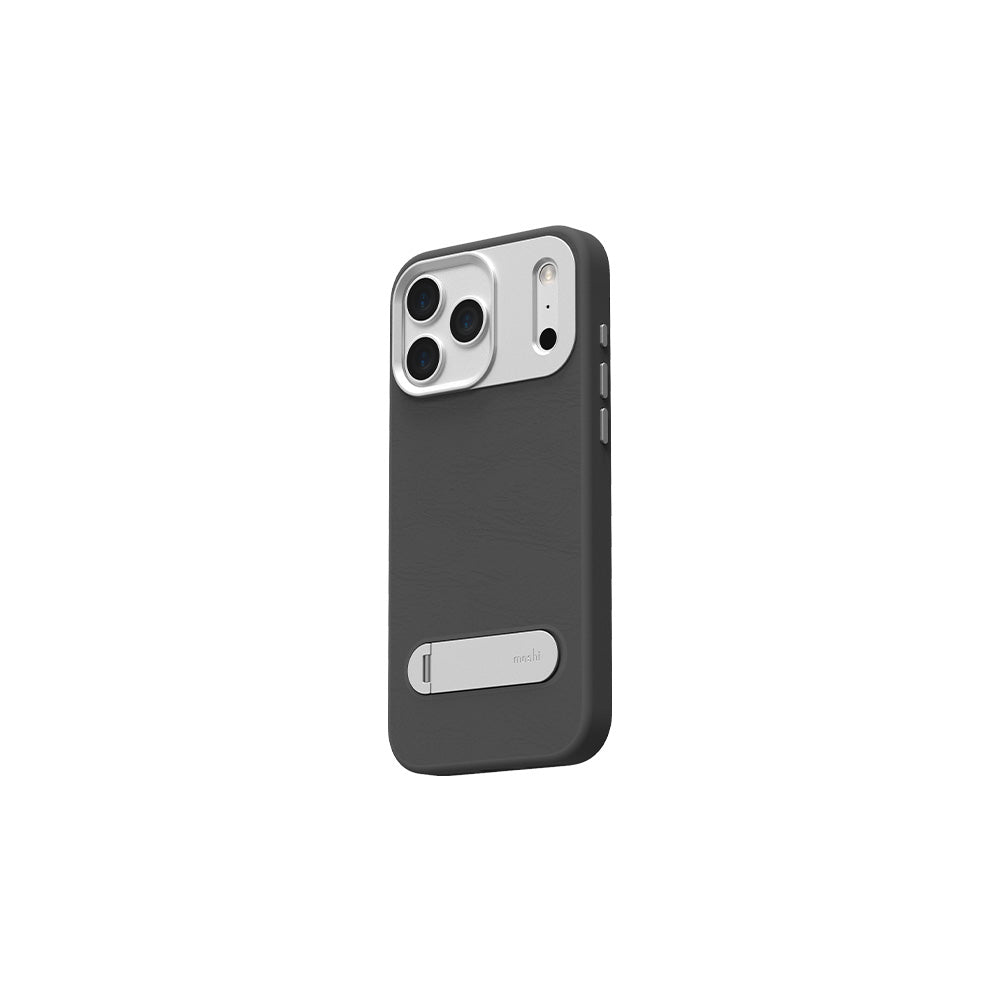 Moshi Cases Kameleon Kickstand coque iPhone 18 Pro béquille brun Milktea