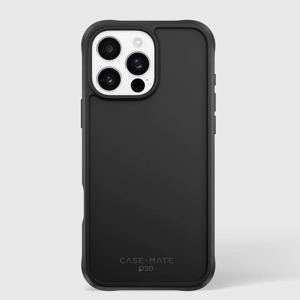 CASE-MATE Tough D3O Black MagSafe iPhone 16 Pro Max coque noire