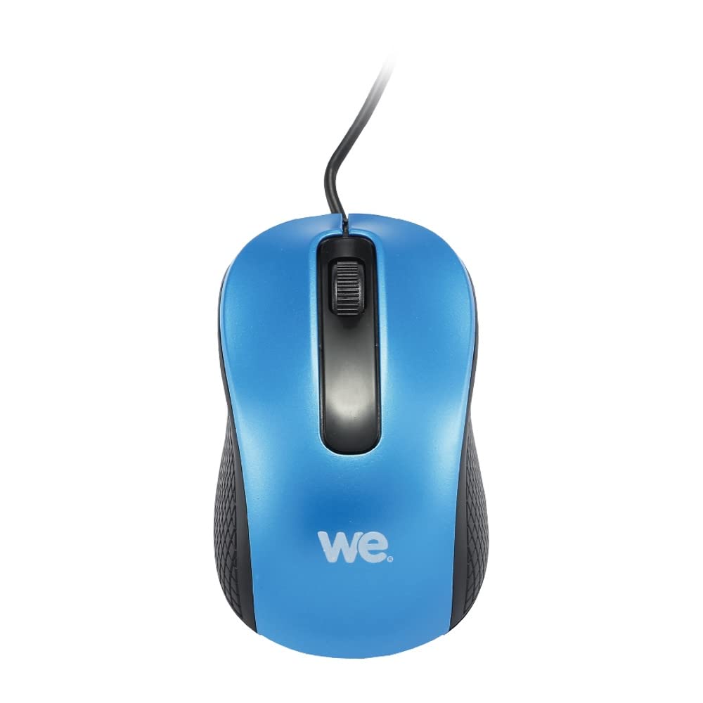 WE Informatique souris filaire USB 1200 DPI rouge ambidextre