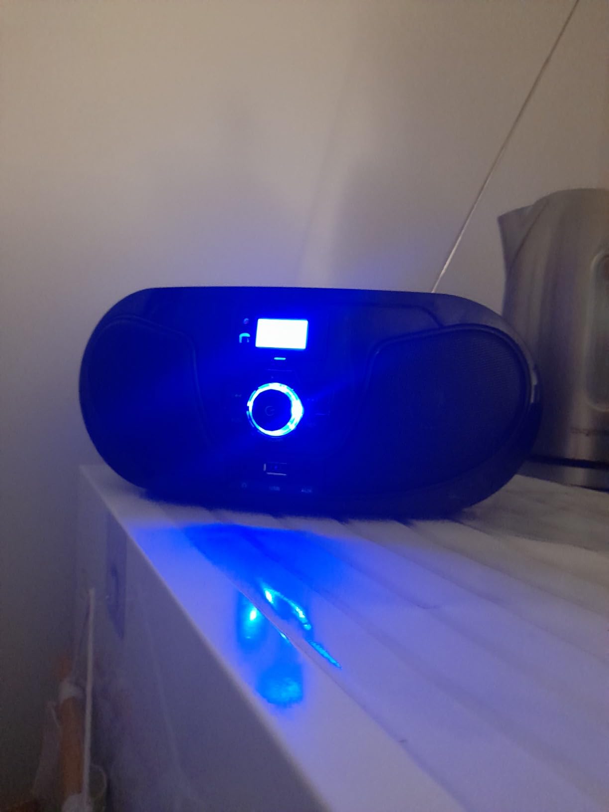 WE Audio Lecteur Radio CD-USB(MP3)-Bluetooth radio CD noir