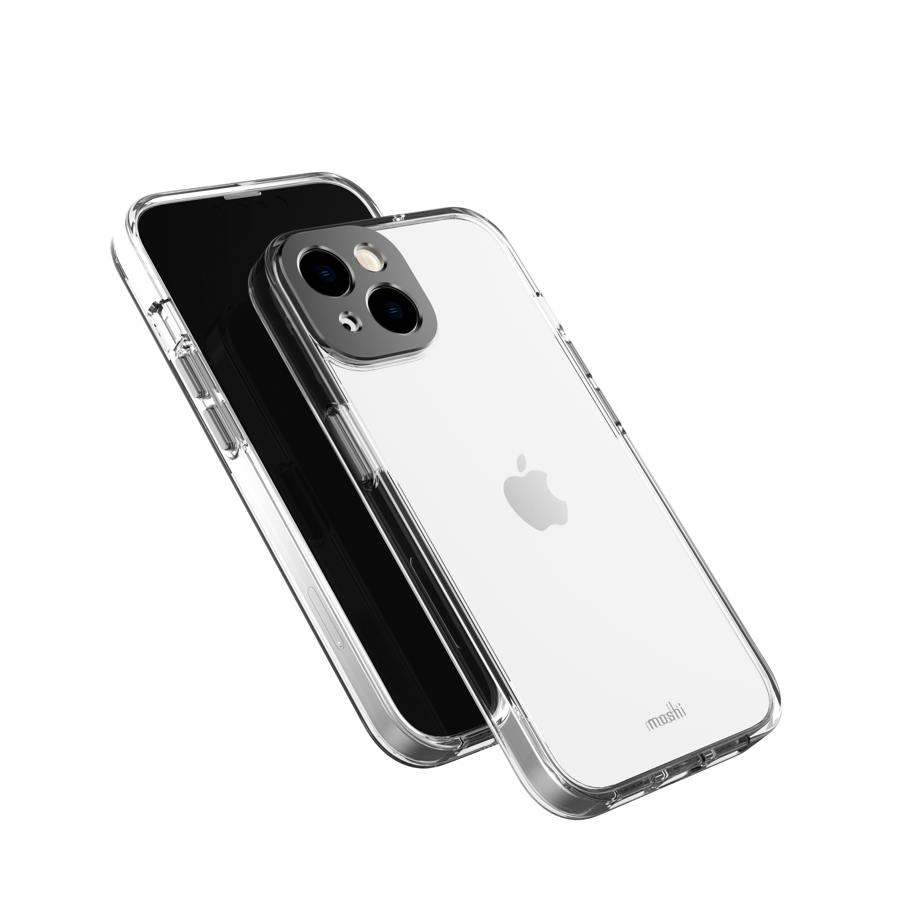Moshi Cases iGlaze Slim Hardshell Case coque iPhone 14 Pro Max Luna Silver