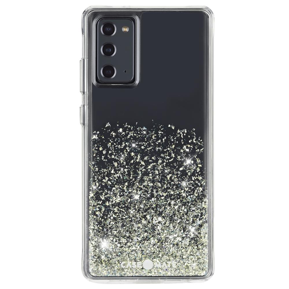 CASE-MATE Phone Cases Twinkle Ombre coque Galaxy Note20 5G Twinkle Stardust, protection antimicrobienne