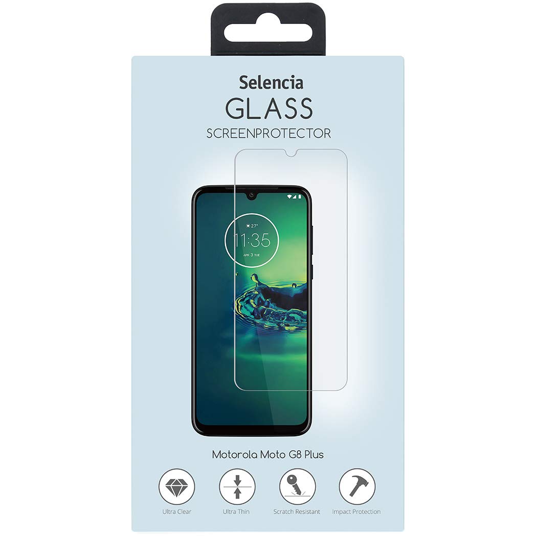 SELENCIA Moto G8 Plus verre trempé ultra fin 9H