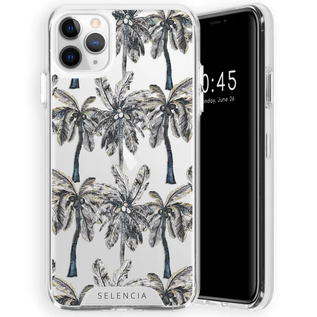 SELENCIA Coque arrière Zarya Fashion iPhone 11 Palmtree antichoc