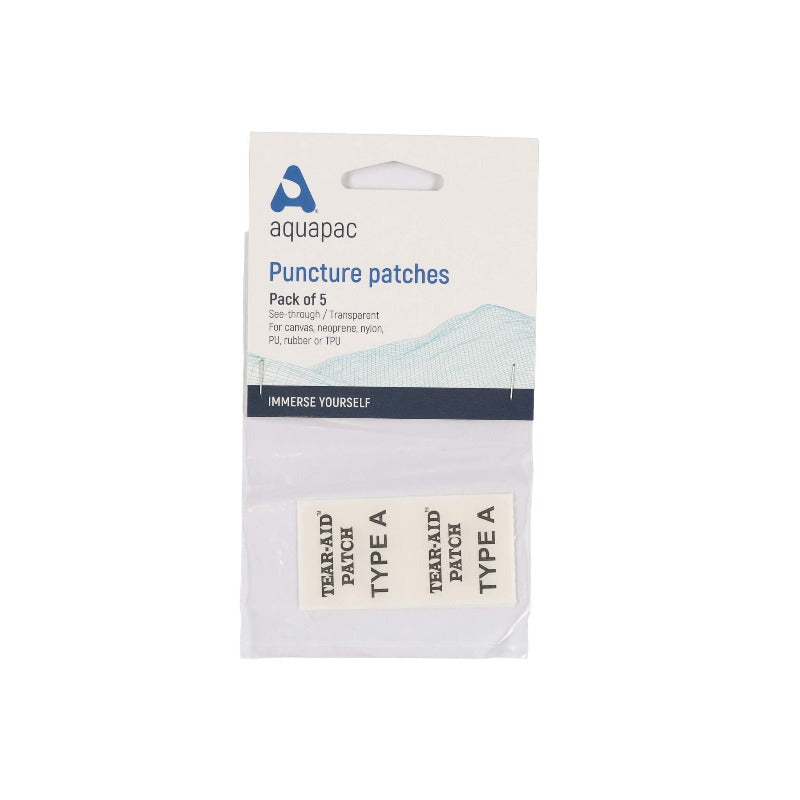 Aquapac Accessories Puncture Patches kit réparation TPU transparent