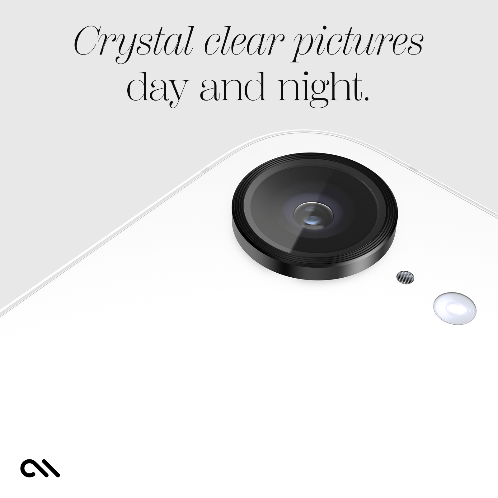 CASE-MATE Lens Protectors Camera Lens Protector - iPhone 17e/ 16e noir