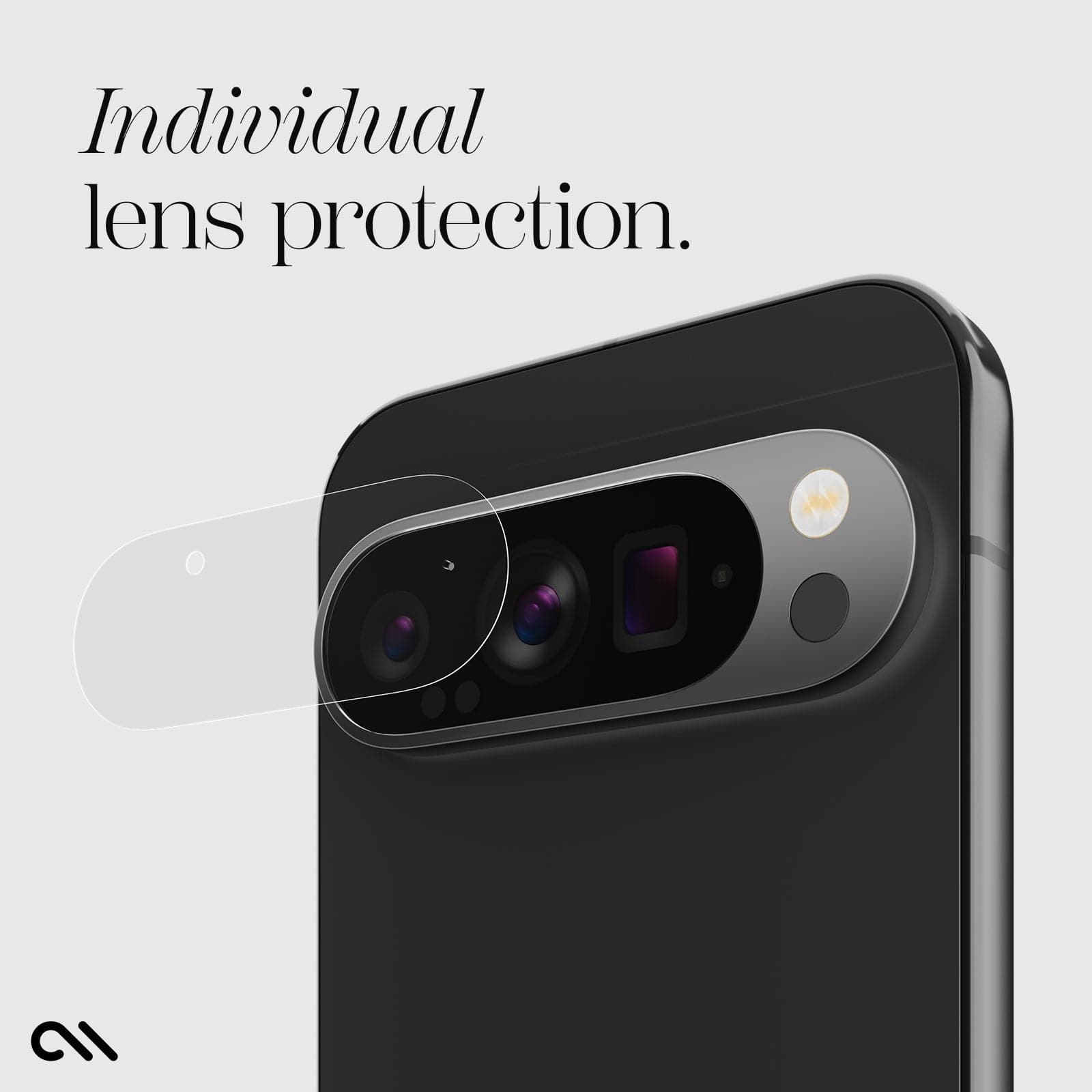 CASE-MATE Lens Protectors Glass Camera Lens Protector Pixel 9 Pro verre transparent