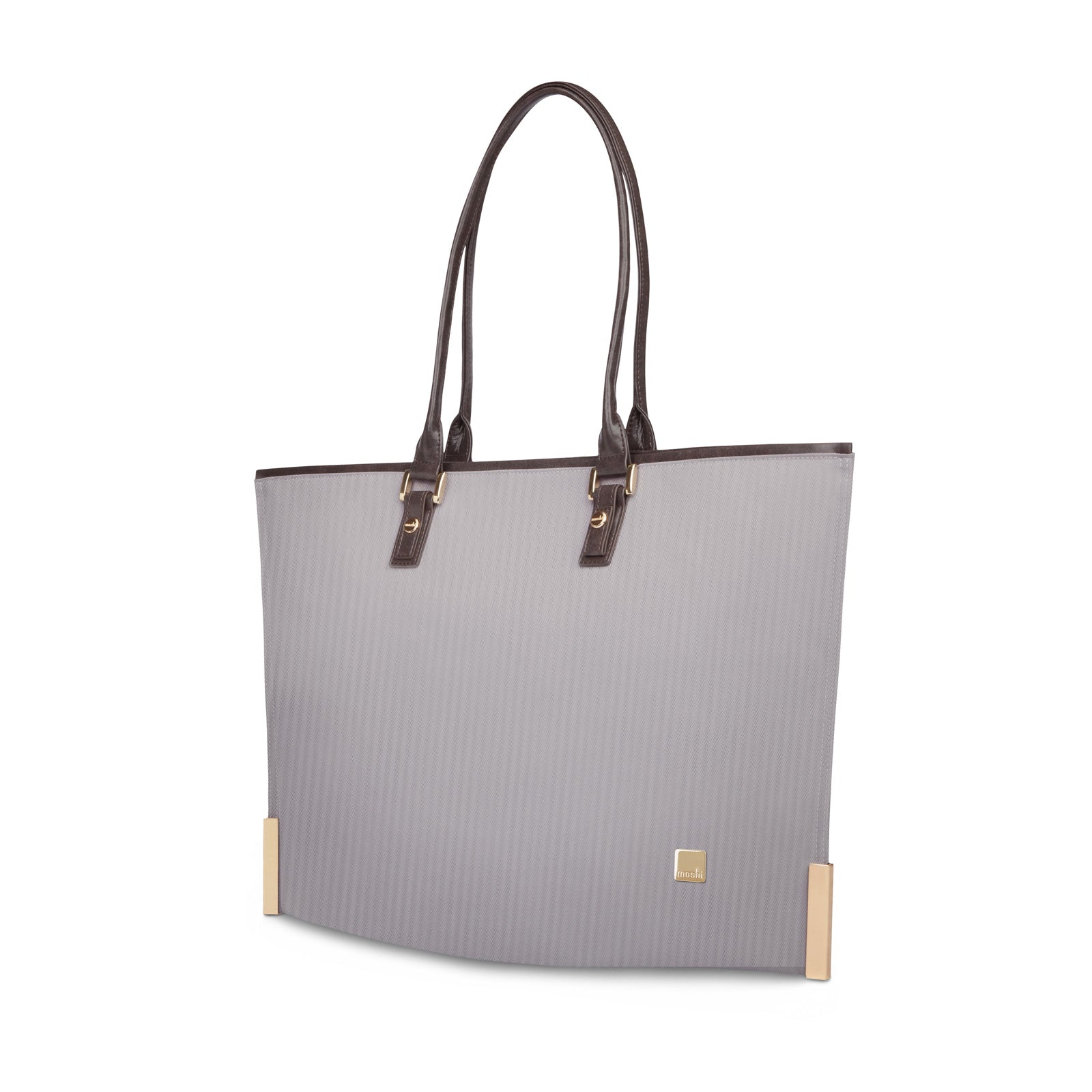 MOSHI Bags Aria Slim Lightweight Tote sac cabas Slate Black 13 pouces anti-RFID