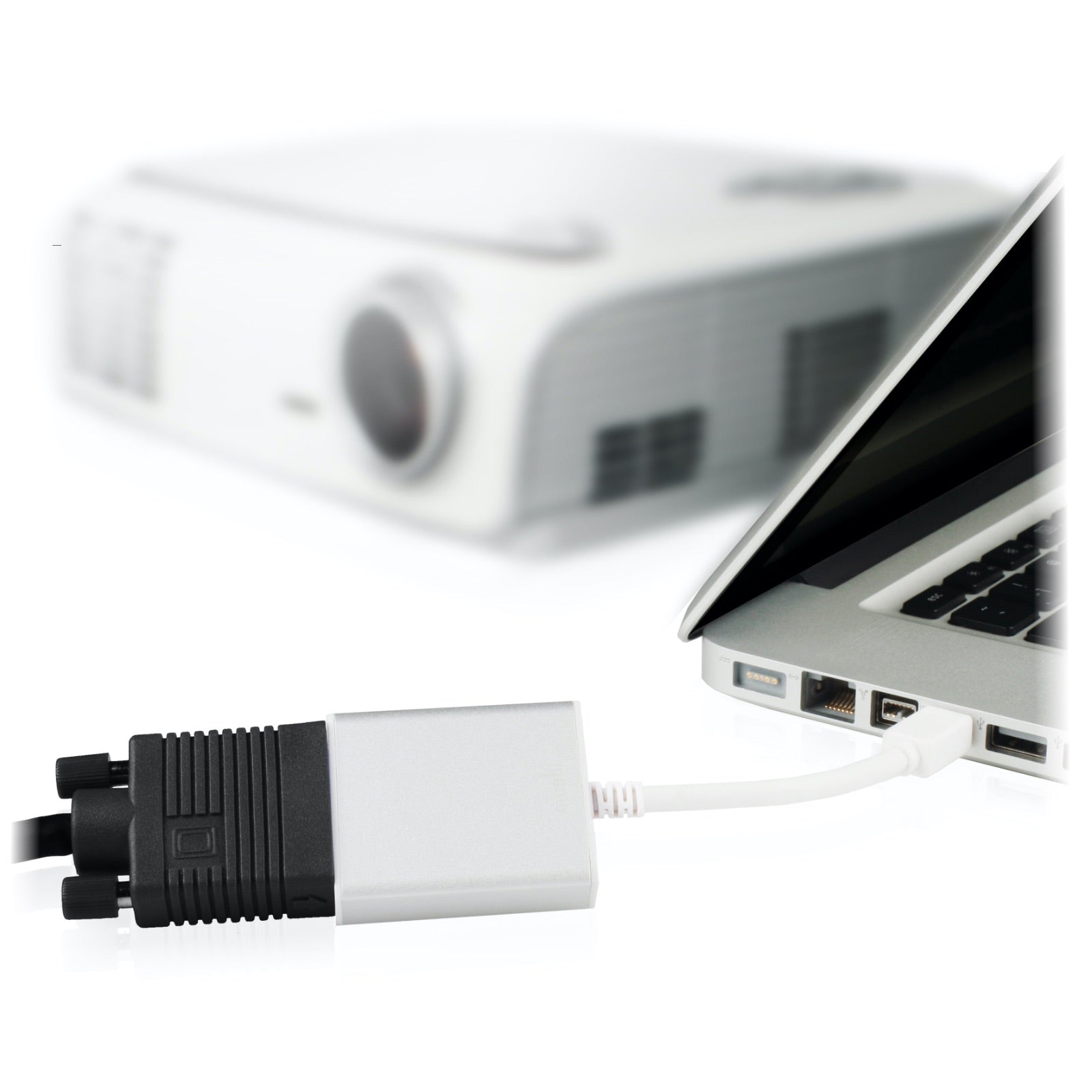 MOSHI Cables and Adapters Mini DisplayPort to VGA Adapter adaptateur vidéo argent