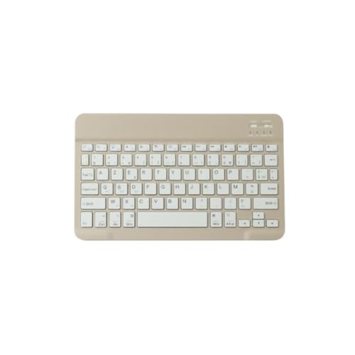 WE WE POP étui tablette avec clavier Bluetooth beige 9–11 pouces AZERTY