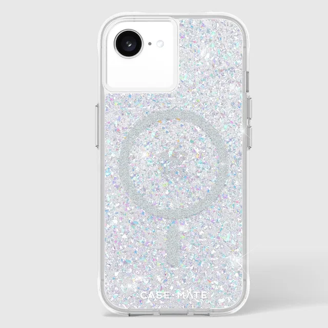 CASE-MATE Twinkle Disco MagSafe coque iPhone 17e/16e paillettes