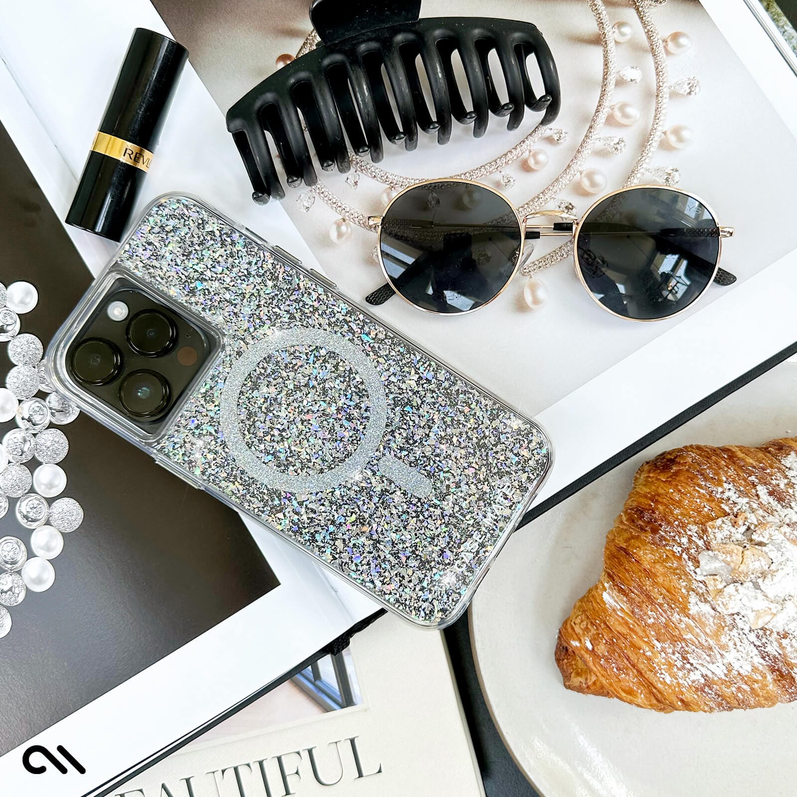 CASE-MATE Phone Cases Twinkle Disco MagSafe coque iPhone 15 Pro